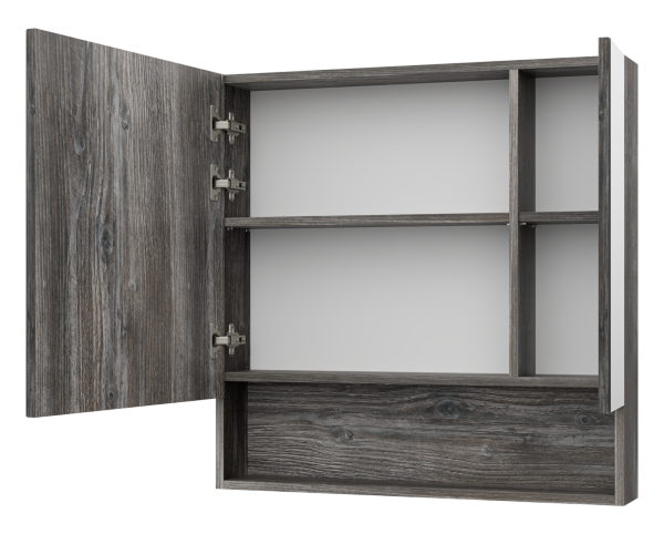 Зеркало-шкаф (75х75) Misty Темза 75 П-Тем04075-01