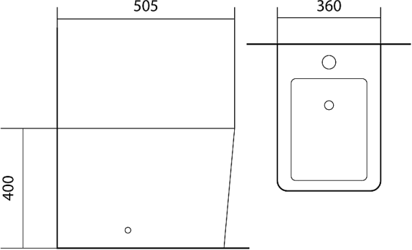 Биде напольное Aquatek Либра New AQ1266N-00