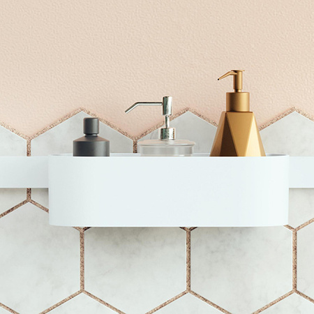Корзина для хранения Hansgrohe WallStoris 27912700 белый матовый