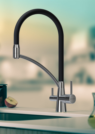 Смеситель для кухни с подключением к фильтру  Paulmark Siеgen Si213111-CR