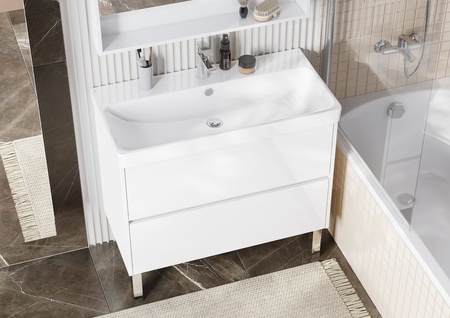 Тумба с раковиной Aquaton Сканди 90 1A2519K0SD010