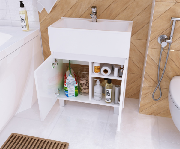 Тумба с раковиной 1Marka  Mira 60Н У83301