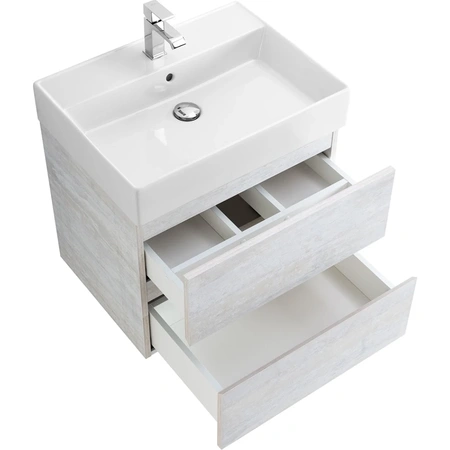 Тумба под раковину Cezares MOLVENO 46-60-2C-SO-LB Legno Bianco