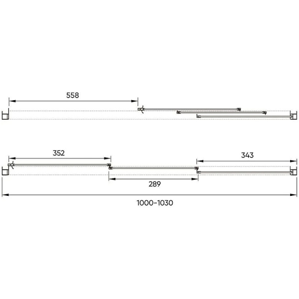 Душевая дверь Veconi Vianno VN-73, (100x195) VN31-100-01-C5