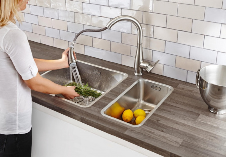 Смеситель для кухни GROHE Parkfield 30215 DC0 (30215DC0) суперсталь