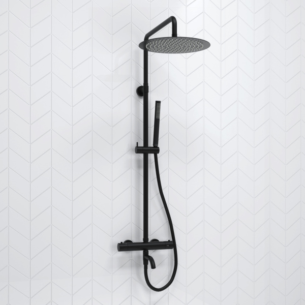 Душевая система WasserKRAFT A288.160.217.BM Thermo