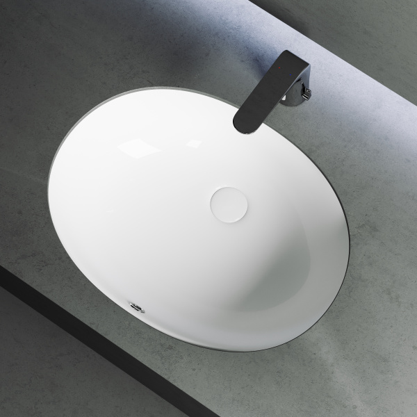 Раковина встраиваемая снизу (56х42) Ceramica Nova ELEMENT CN6043