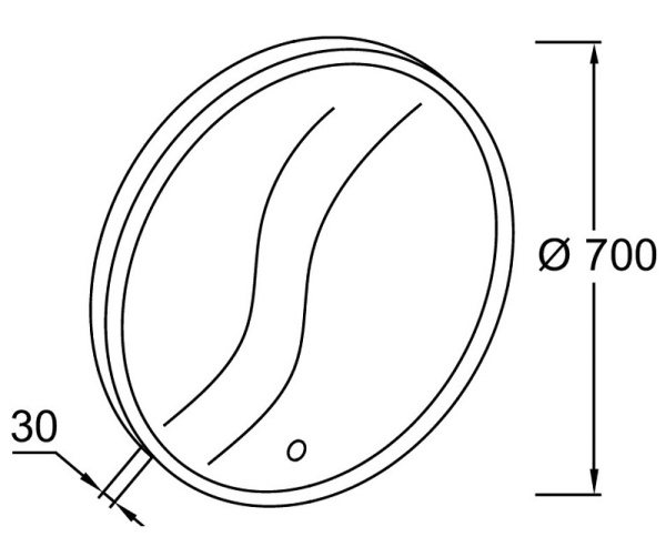 Зеркало Jacob Delafon 70 EB1436-NF