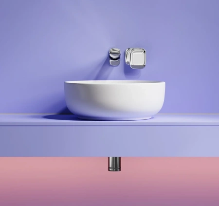 Раковина накладная (37х37) Ceramica Nova Taycan CN12003MW матовый