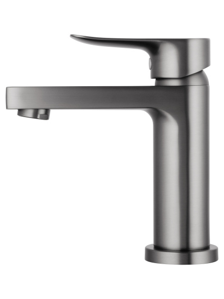 Смеситель для раковины WONZON & WOGHAND Blend, темный графит WW-A40222-BGG