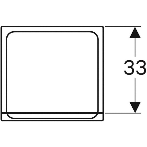 Шкаф-пенал Geberit﻿ Renova Plan 869000000