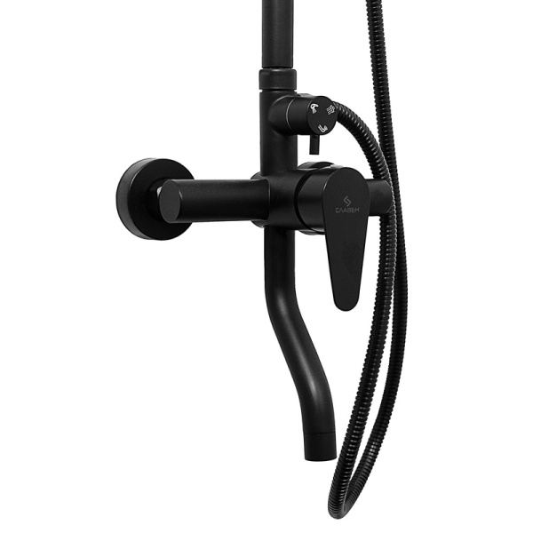 Душевая система Славен с изливом Сталь Ж (СЛ-ОД-Ж61) Душевая система Славен с изливом Сталь Ж (СЛ-ОД-Ж61)