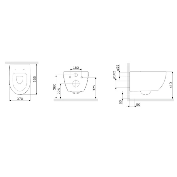 Комплект унитаза с инсталляцией AM.PM Spirit V2.0 FlashClean IS49038.111700