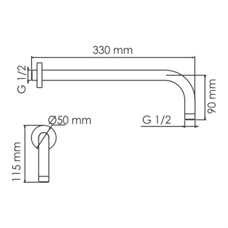 Душевой комплект WasserKRAFT A9551.146.254