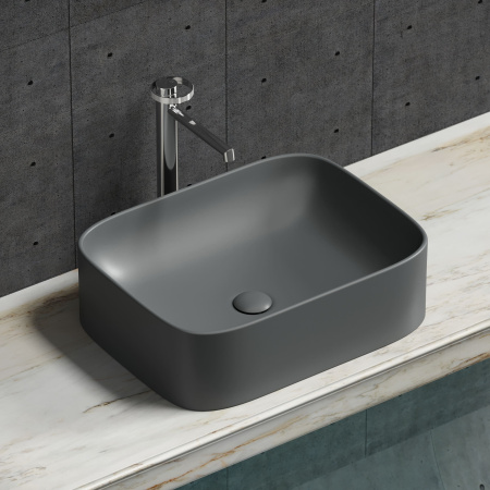 Раковина накладная (50,5х38) Ceramica Nova ELEMENT CN6052MDH