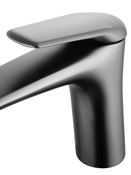 Смеситель для раковины WONZON & WOGHAND Elbe, темный графит WW-A41222-BGG