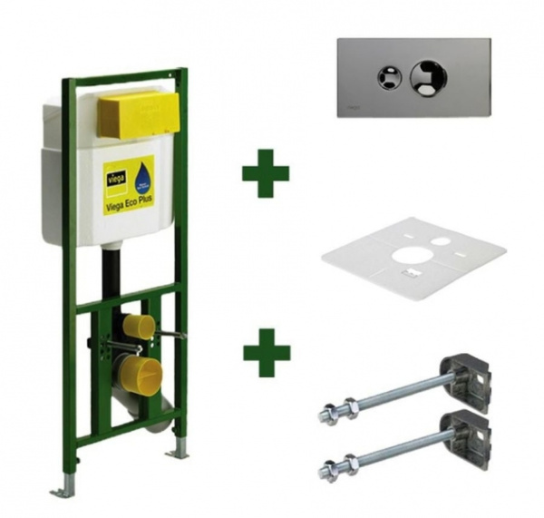 Система инсталляции для подвесного унитаза Viega Eco Plus 660321