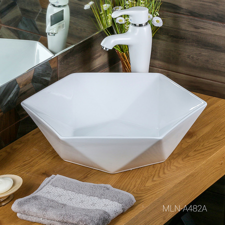 Раковина накладная (54х54) Melana A482A-803