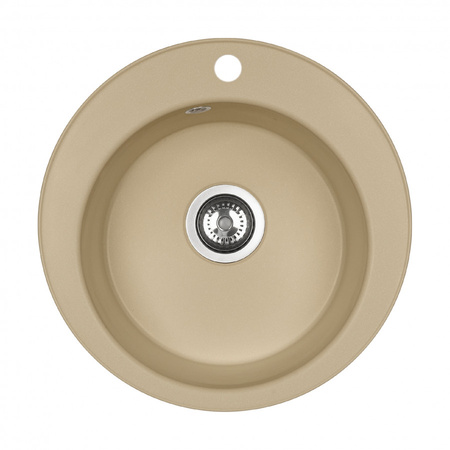 Кухонная мойка Aquaton Шелли 50 1A734732SS260 латте