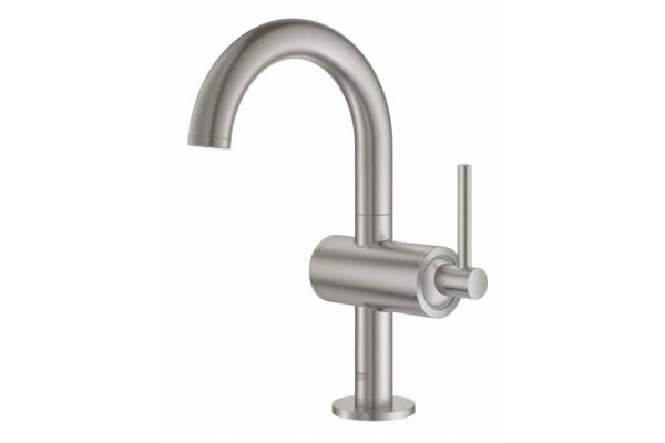 Смеситель однорычажный для раковины Grohe Atrio New  32043 DC3 (32043DC3) суперсталь Смеситель однорычажный для раковины Grohe Atrio New  32043 DC3 (32043DC3) суперсталь