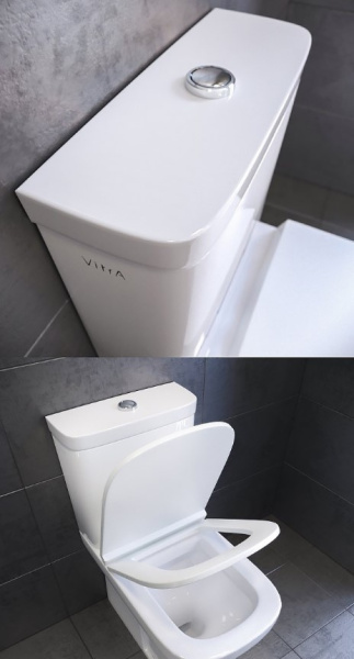 Чаша напольная VitrA S20 5511B003-0075, белый