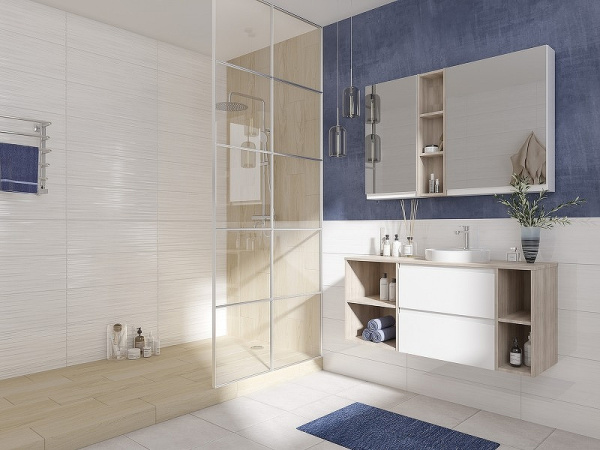 ТумбаCersanit MODUO 80 под столешницу SB-SZ-MOD80-BL/Wh