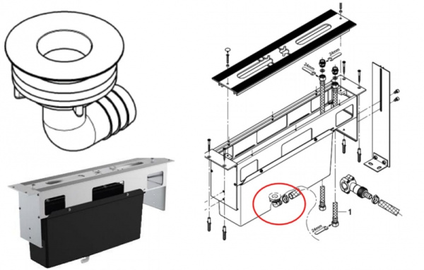 Вывод GROHE 400321040 Вывод GROHE 400321040