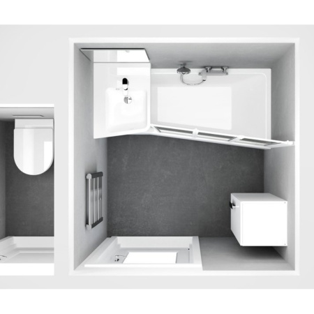 Акриловая ванна Ravak Be HappyII (160x75) L C961000000