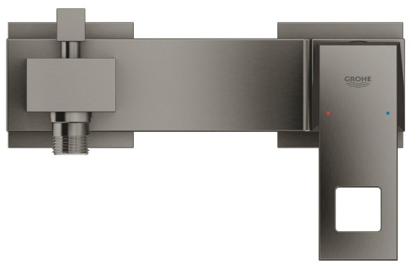 Смеситель для душа однорычажный Grohe Eurocube 23145 AL0 (23145AL0) темный графит матовый