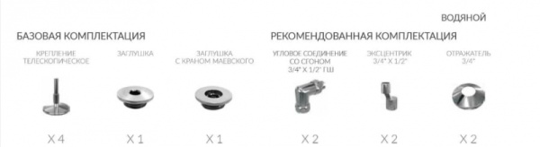 Полотенцесушитель водяной Terminus ВИКТОРИЯ ЛЮКС 32/18 П20 Полотенцесушитель водяной Terminus ВИКТОРИЯ ЛЮКС 32/18 П20