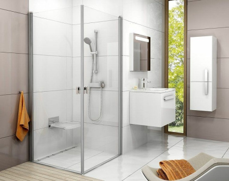 Душевая дверь Ravak Chrome CRV1-80 1QV40C01Z1