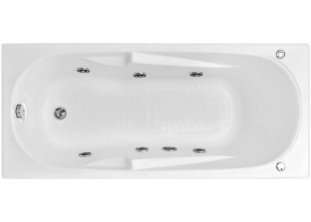 Акриловая ванна BAS Нептун (Neptun) 170х70 без гидромассажа В 00026
