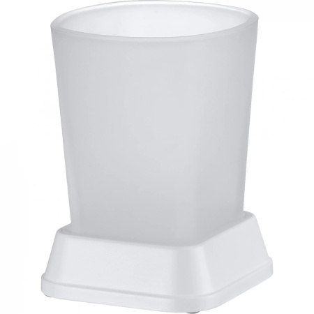 Стакан для зубных щеток WasserKRAFT Amper K-5428WHITE