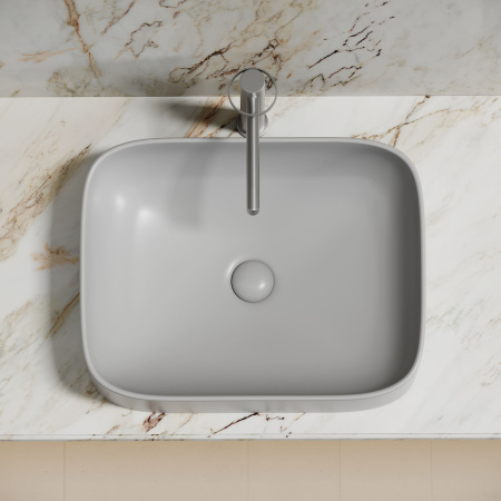 Раковина накладная (50,5х38) Ceramica Nova ELEMENT CN6052MSG
