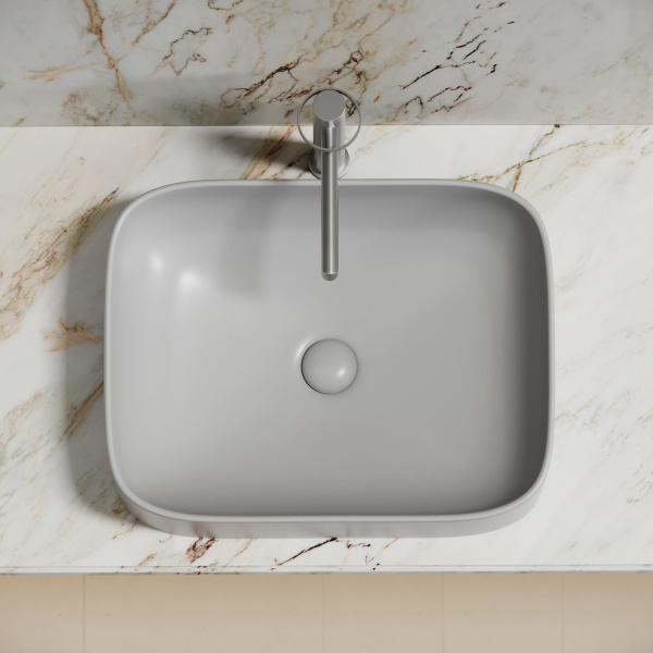 Раковина накладная (50,5х38) Ceramica Nova ELEMENT CN6052MSG