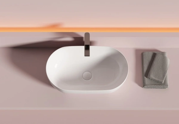 Раковина накладная (50х30) Ceramica Nova Twist CN12001