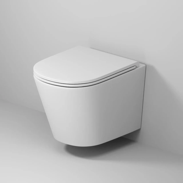 Унитаз подвесной безободковый Grossman  GR-4478MSQ с сиденьем микролифт