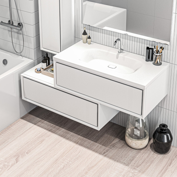 Тумба под раковину Marka One Milacco 100П У72787