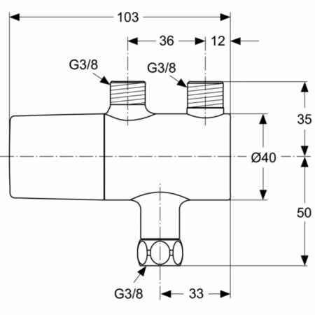 Термостатическое устройство Ideal Standard, A5776AA