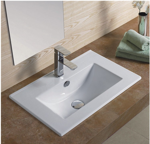 Раковина встраиваемая сверху (61х40) Gid NYJ803-60