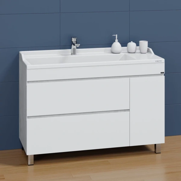 Тумба под раковину СаНта  Марс 120 700422 без раковины, светлый