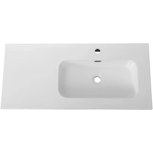 Керамическая раковина, чаша справа, CEZARES CZR-8095-100-R