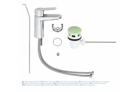 Смеситель однорычажный для раковины Grohe BauEdge 23328 000 (23328000) хром