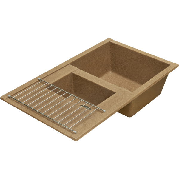 Кухонная мойка Aquaton Делия 87 1A716232DE270 терракот