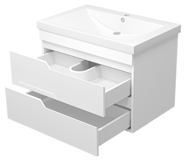 Тумба с раковиной Misty Софт 75 УТ000015047