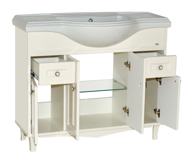 Тумба под раковину Misty Шармель 105 Л-Шрм01105-5812Я