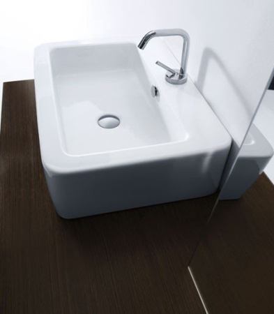 Раковина подвесная (60х43) Kerasan Ego 324201*1 белая 