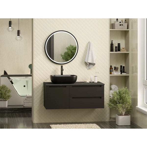 Тумба под раковину Brevita Cargo 100 CAR-01100-021П2Я без раковины