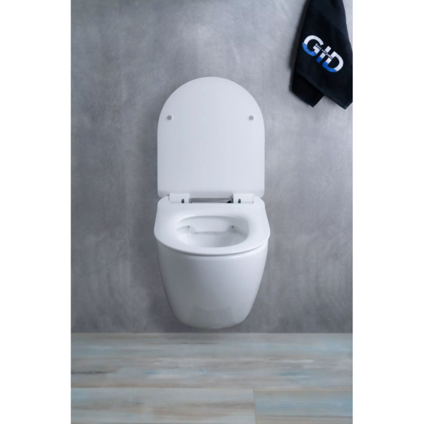 Подвесной унитаз безободковый Gid Tr2198