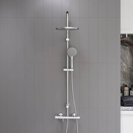 Душевая система с термостатом Dorff Futura D0710500 